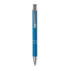 Stylo à bille  en aluminium recyclé personnalisable - BERN RA Matières : aluminium recyclé  Couleurs : turquoise personnalisable