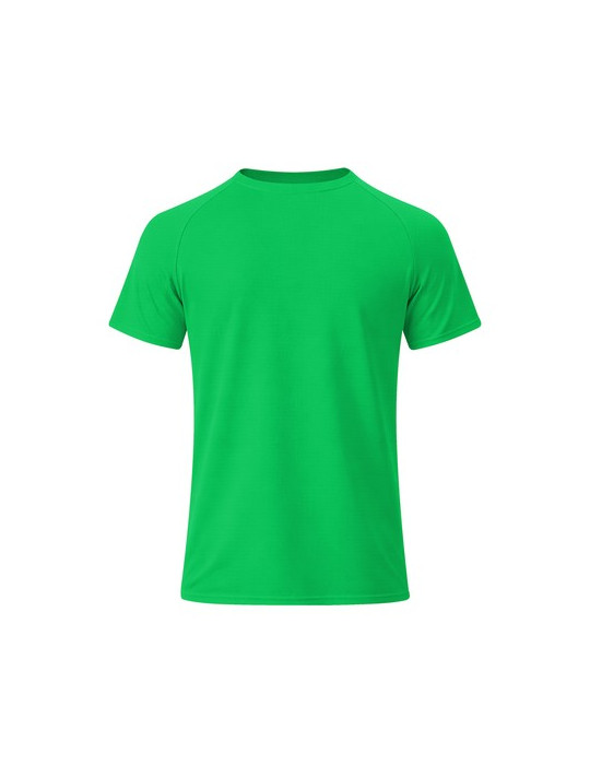 T-Shirt Enfant Cocker Matières : polyester Taille textile : 9/10 ans Couleurs : vert impression haute définition