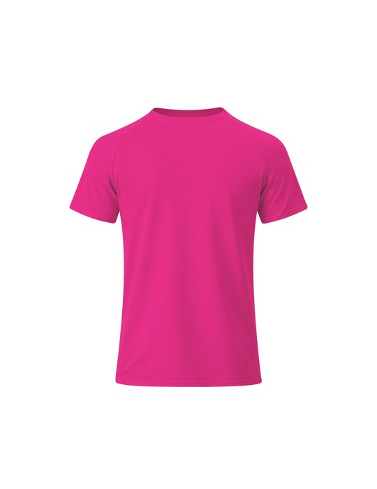 T-Shirt Enfant Cocker Matières : polyester Taille textile : 7/8 ans Couleurs : fuchsia objet promotionnel éco-responsable