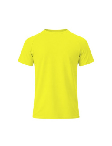 T-Shirt Enfant Cocker Matières : polyester Taille textile : 11/12 ans Couleurs : jaune fluo impression logo haute qualité
