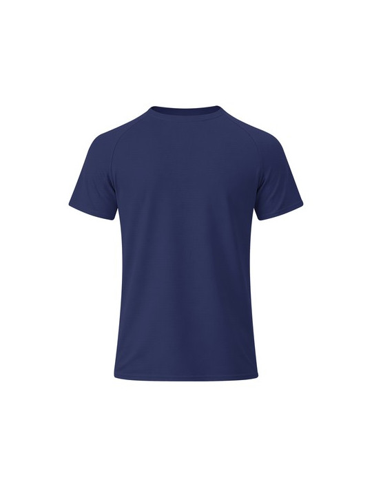 T-Shirt Enfant Cocker Matières : polyester Taille textile : 9/10 ans Couleurs : bleu marine marquage couleur éclatante
