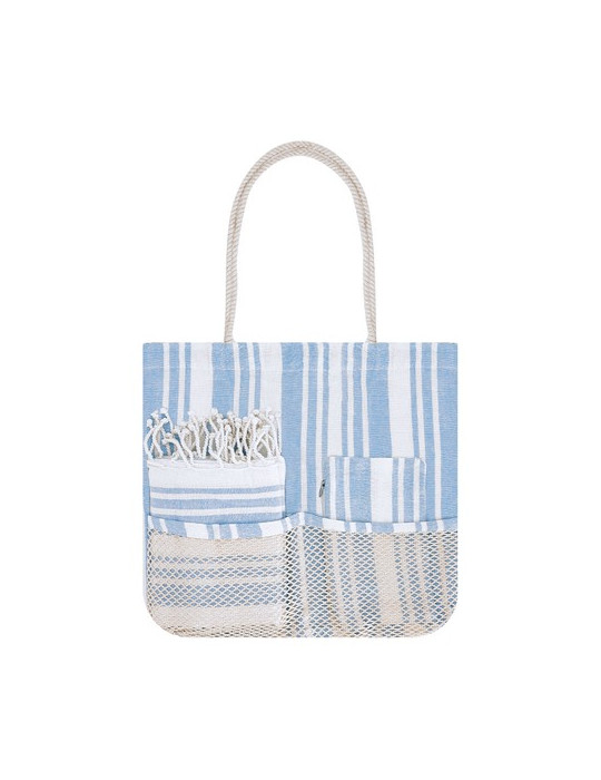 Set Bekoran Matières : coton Couleurs : bleu clair