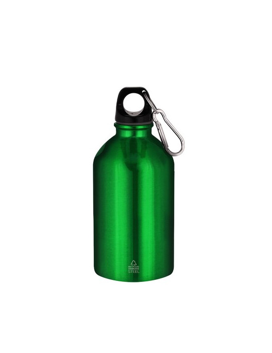 Bidon Beyls Couleurs : vert Matières : acier inoxydable recyclé marquage laser ultra précis