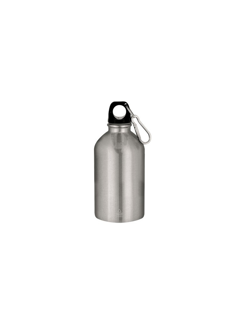 Bidon Beyls Couleurs : argenté Matières : acier inoxydable recyclé personnalisable avec votre logo