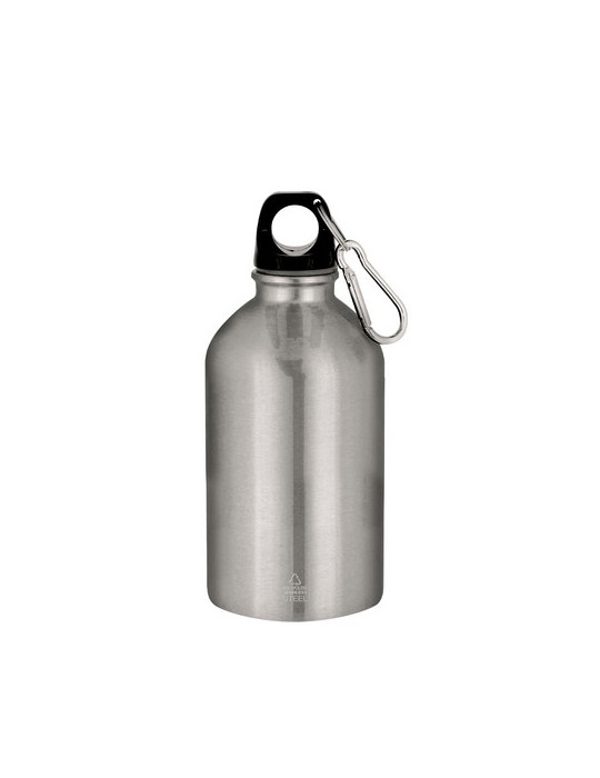 Bidon Beyls Couleurs : argenté Matières : acier inoxydable recyclé personnalisable avec votre logo