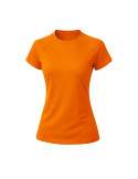 T-Shirt Femme Cocker Matières : polyester Taille textile : L Couleurs : orange fluo impression logo haute qualité