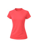 T-Shirt Femme Cocker Matières : polyester Taille textile : L Couleurs : rose fluo personnalisation sur mesure