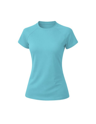 T-Shirt Femme Cocker Matières : polyester Taille textile : M Couleurs : turquoise personnalisation sur mesure