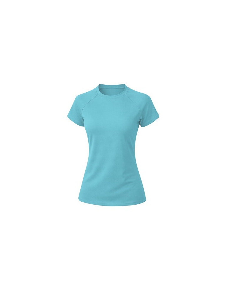 T-Shirt Femme Cocker Matières : polyester Taille textile : M Couleurs : turquoise personnalisation sur mesure