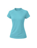 T-Shirt Femme Cocker Matières : polyester Taille textile : M Couleurs : turquoise personnalisation sur mesure