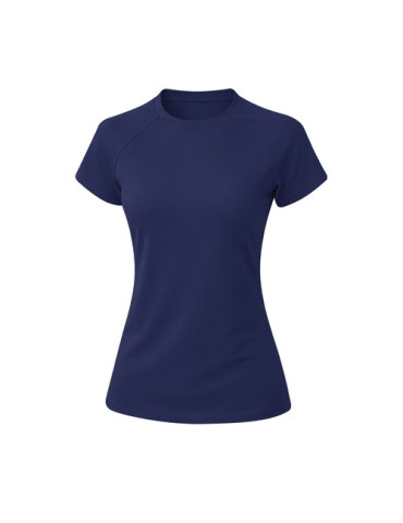 T-Shirt Femme Cocker Matières : polyester Taille textile : M Couleurs : bleu marine personnalisable avec votre logo