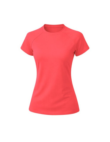 T-Shirt Femme Cocker Matières : polyester Taille textile : M Couleurs : rose fluo cadeau affaires élégant