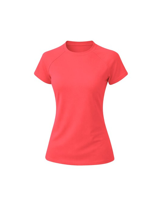 T-Shirt Femme Cocker Matières : polyester Taille textile : S Couleurs : rose fluo objet promotionnel éco-responsable