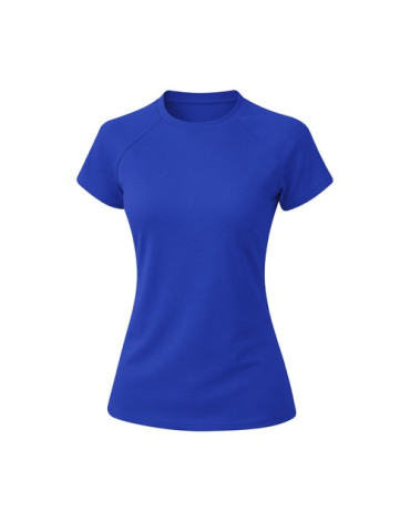 T-Shirt Femme Cocker Matières : polyester Taille textile : M Couleurs : bleu cadeau entreprise pas cher