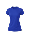 T-Shirt Femme Cocker Matières : polyester Taille textile : XL Couleurs : bleu objet publicitaire robuste