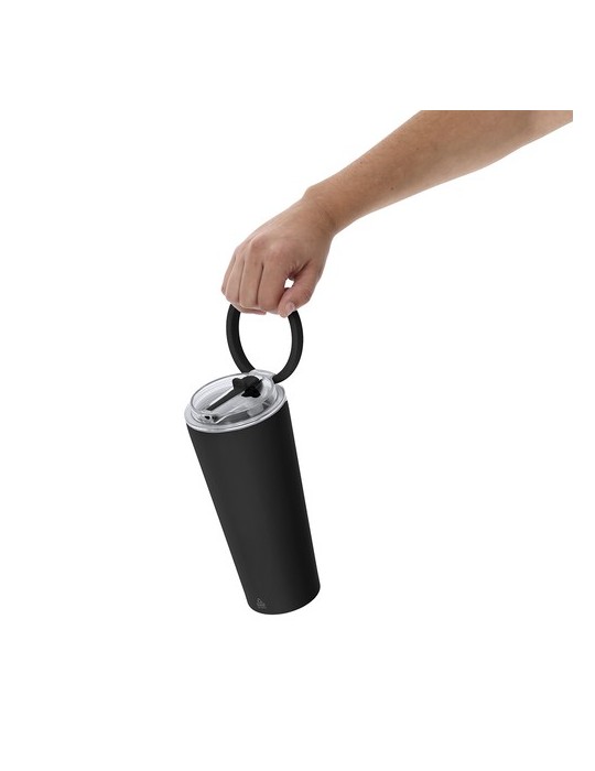 Verre Thermique Calten Couleurs : noir Matières : acier inoxydable recyclé goodies personnalisé en stock