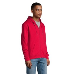 Hoodie Uni Personnalisé 260g - STONE Matières : coton Taille textile : M Couleurs : rouge cadeau entreprise pas cher