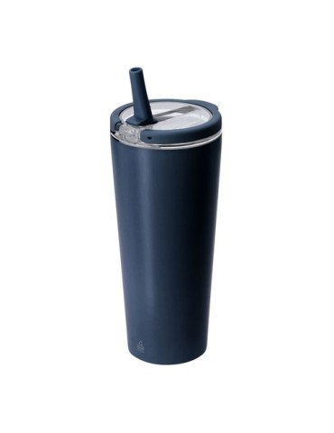 Verre Thermique Calten Couleurs : bleu marine Matières : acier inoxydable recyclé cadeau entreprise pas cher