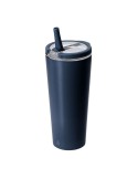 Verre Thermique Calten Couleurs : bleu marine Matières : acier inoxydable recyclé cadeau entreprise pas cher