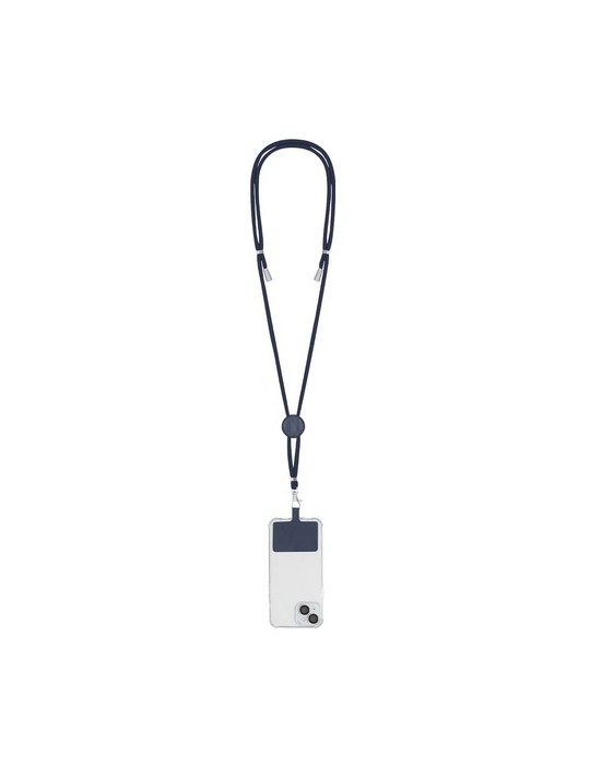 Lanyard Support Zaret Matières : polyester Couleurs : noir objet promo petit budget