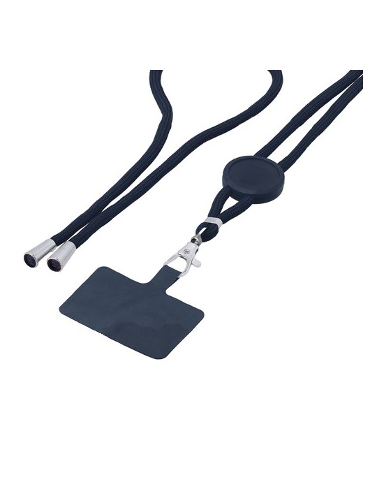 Lanyard Support Zaret Matières : polyester Couleurs : noir cadeau affaires élégant