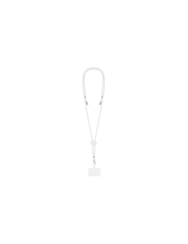 Lanyard Support Zaret Matières : polyester Couleurs : blanc impression haute définition