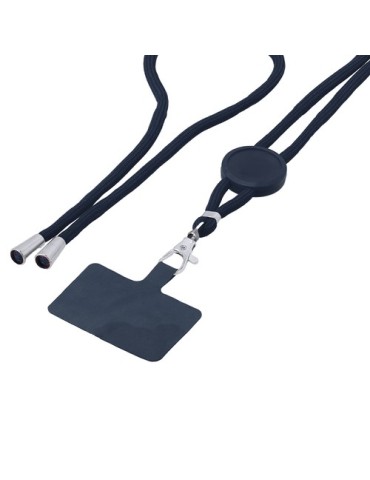 Lanyard Support Zaret Matières : polyester Couleurs : blanc personnalisation sur mesure