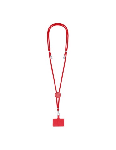 Lanyard Support Zaret Matières : polyester Couleurs : noir objet promotionnel éco-responsable 2