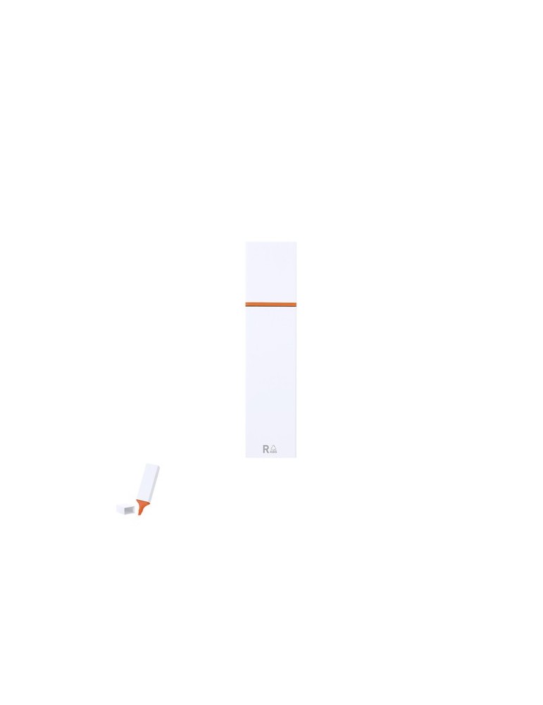 Surligneur Wulf Matières : ABS recyclé Couleurs : orange objet promotionnel éco-responsable