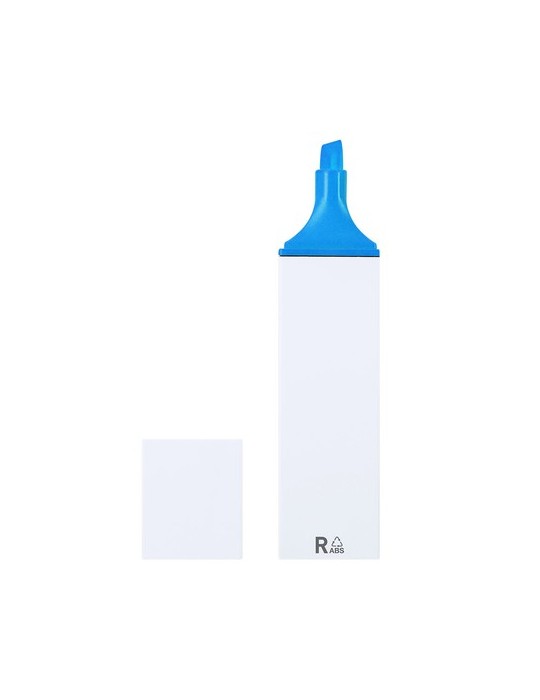 Surligneur Wulf Matières : ABS recyclé Couleurs : bleu goodies publicitaire événementiel