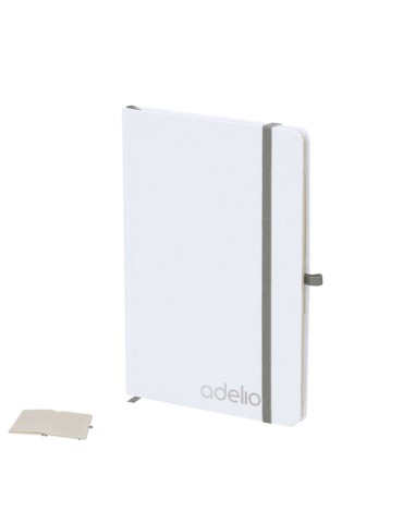 Bloc Notes Cosnova Matières : carton recyclé Couleurs : doré 2