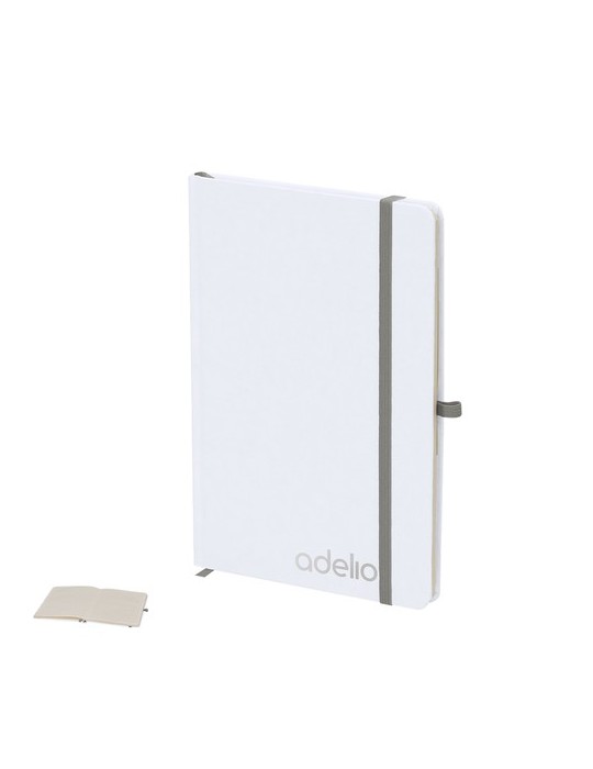 Bloc Notes Cosnova Matières : carton recyclé Couleurs : doré personnalisation rapide en France