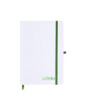 Bloc Notes Cosnova Matières : carton recyclé Couleurs : vert personnalisable avec votre logo