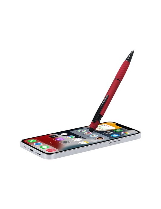 Stylet Bille Turbom Matières : aluminium recyclé  Couleurs : blanc marquage laser ultra précis