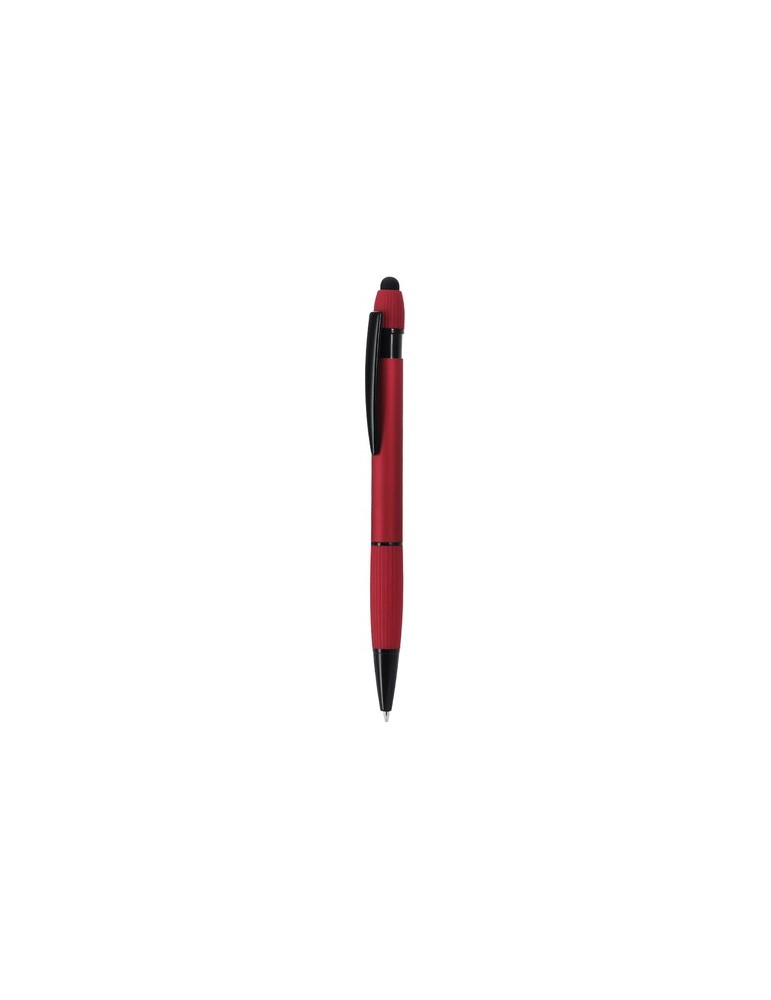 Stylet Bille Turbom Matières : aluminium recyclé  Couleurs : rouge impression haute définition