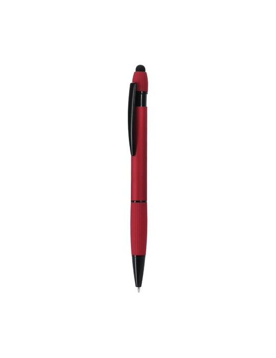 Stylet Bille Turbom Matières : aluminium recyclé  Couleurs : rouge impression haute définition