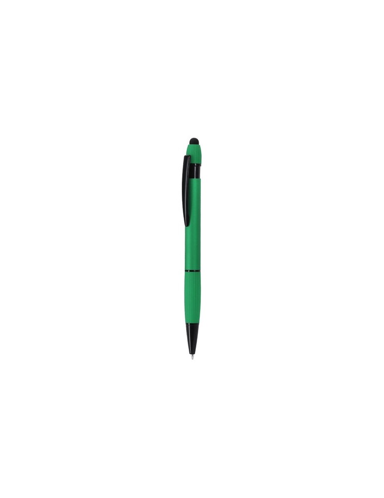 Stylet Bille Turbom Matières : aluminium recyclé  Couleurs : vert personnalisable avec votre logo