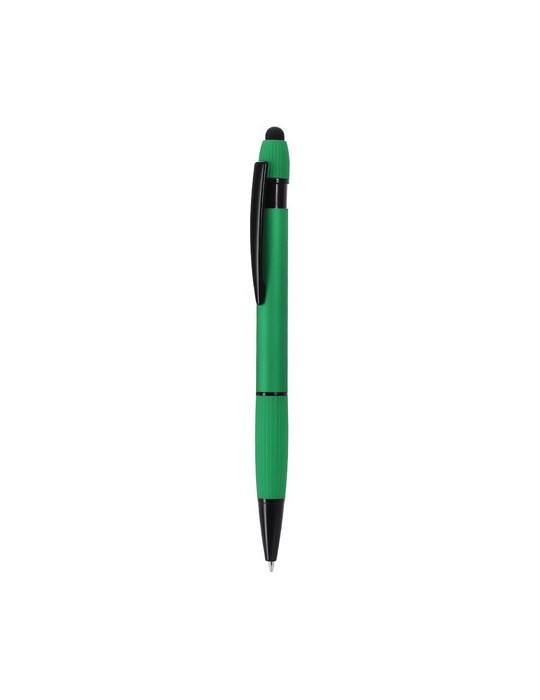 Stylet Bille Turbom Matières : aluminium recyclé  Couleurs : vert personnalisable avec votre logo