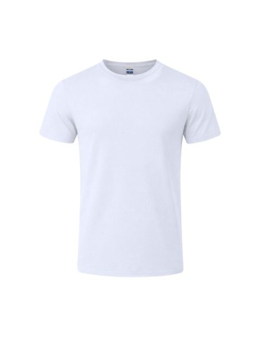 T-Shirt Adulte Blanc Epika Matières : coton Taille textile : L Couleurs : blanc