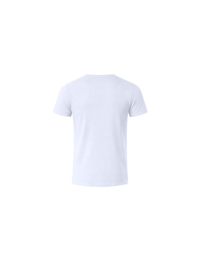 T-Shirt Adulte Blanc Epika Matières : coton Taille textile : L Couleurs : blanc marquage laser ultra précis