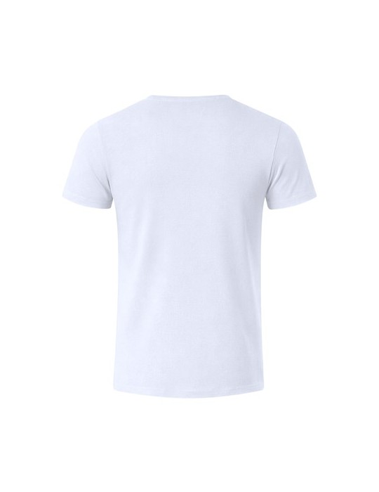 T-Shirt Adulte Blanc Epika Matières : coton Taille textile : L Couleurs : blanc marquage laser ultra précis