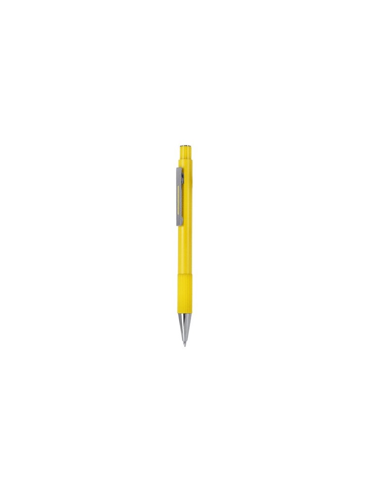 Stylo Napiro Matières : aluminium recyclé  Couleurs : jaune personnalisable avec votre logo