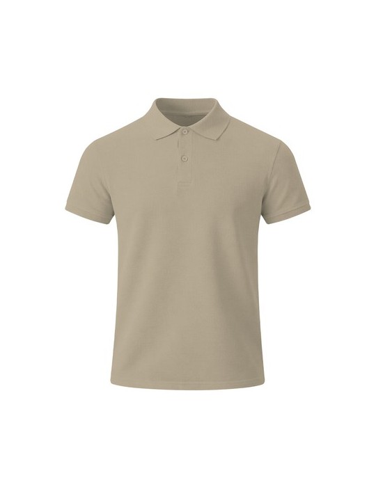 Polo Adulte Couleur Charles Matières : coton Taille textile : XXL Couleurs : sable personnalisation rapide en France