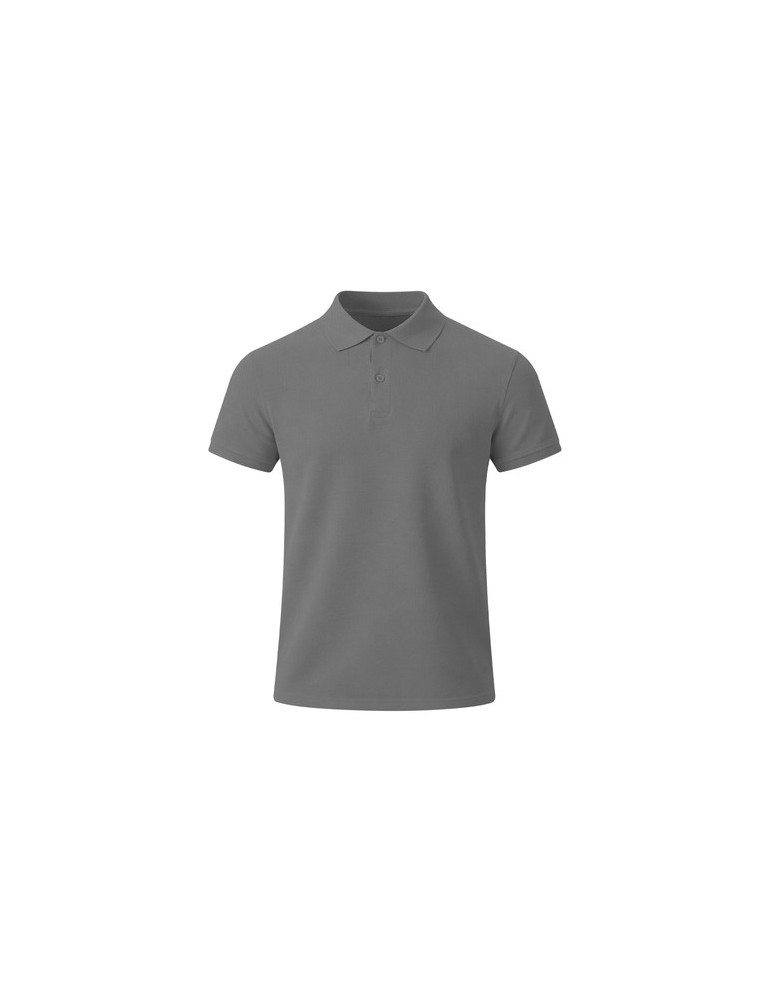 Polo Adulte Couleur Charles Matières : coton Taille textile : L Couleurs : gris cadeau collaborateur premium