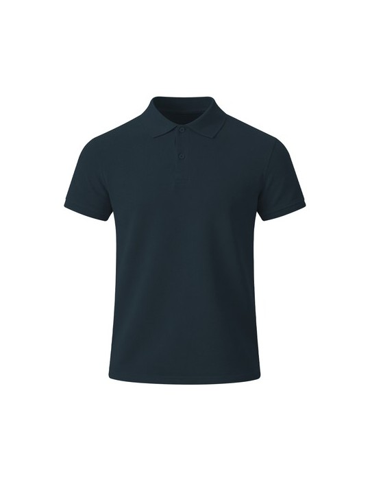 Polo Adulte Couleur Charles Matières : coton Taille textile : XXL Couleurs : bleu marine personnalisation rapide en France