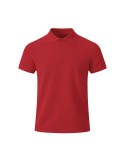 Polo Adulte Couleur Charles Matières : coton Taille textile : XL Couleurs : rouge marquage laser ultra précis