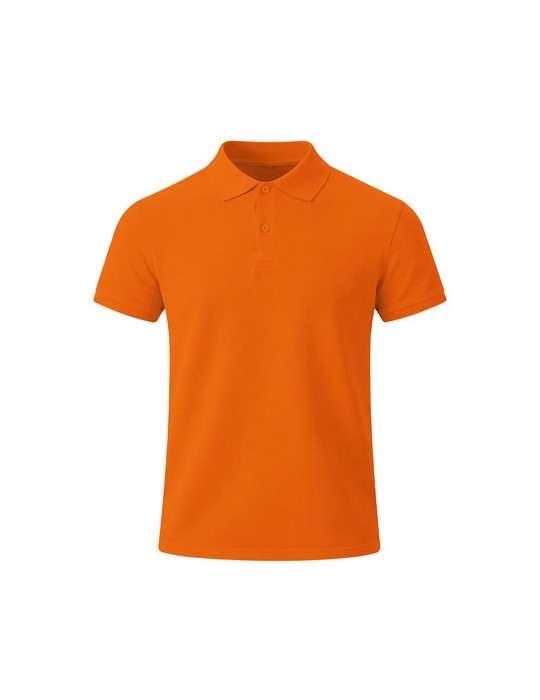 Polo Adulte Couleur Charles Matières : coton Taille textile : XL Couleurs : orange impression logo haute qualité