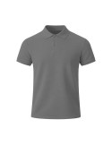 Polo Adulte Couleur Charles Matières : coton Taille textile : S Couleurs : gris objet promo petit budget