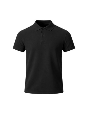 Polo Adulte Couleur Charles Matières : coton Taille textile : XXL Couleurs : noir objet promo petit budget