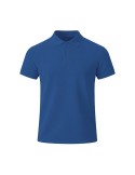 Polo Adulte Couleur Charles Matières : coton Taille textile : L Couleurs : bleu impression haute définition